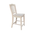 International Concepts Stafford Soild Wood Counterheight Stool - 24