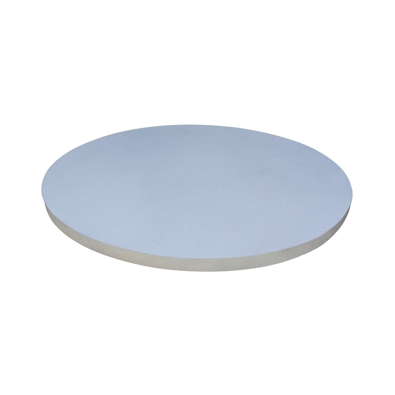 Outdoor Teak Wood Patio Dining Table with Polystone Top - Natural