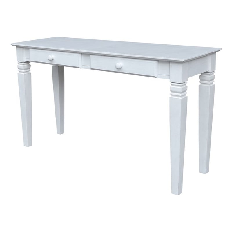 International Concepts Wood Java Console Table with 2 Drawers