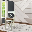 International Concepts X-Back Counter Height Dining Stool 24 Inch Seat Height