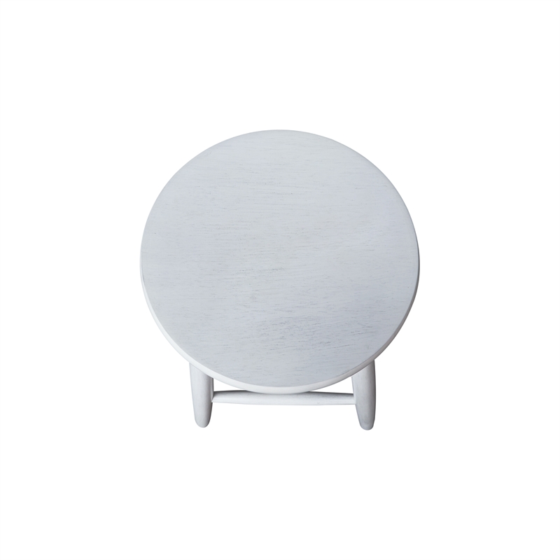International Concepts Scooped Seat Dining Stool 24 Inch Seat Height