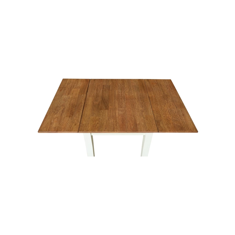 International Concepts Solid Wood Small Drop Leaf Dining Table - Multi-Color