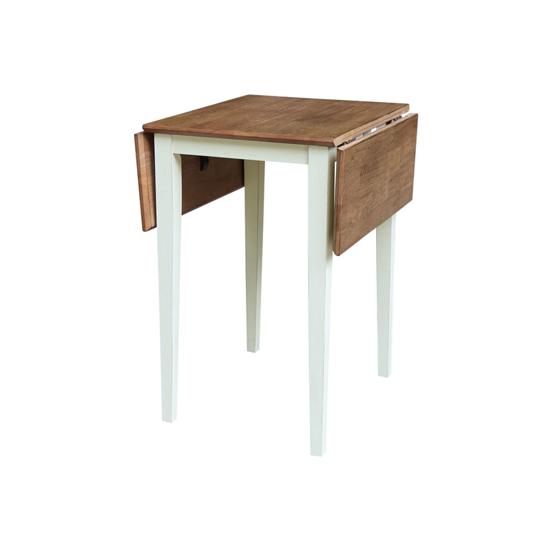 International Concepts Solid Wood Small Drop Leaf Dining Table - Multi-Color