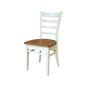 36&quot Round Top Pedestal Dining Table With 2 Emily Chairs - Multi-Color