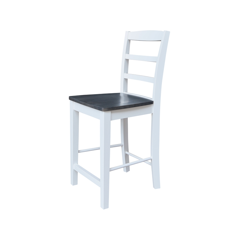 Solid Wood Madrid Counter Height Dining Stool - 24