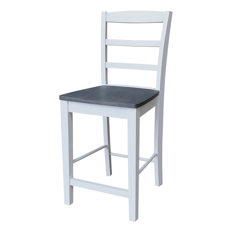 Solid Wood Madrid Counter Height Dining Stool - 24