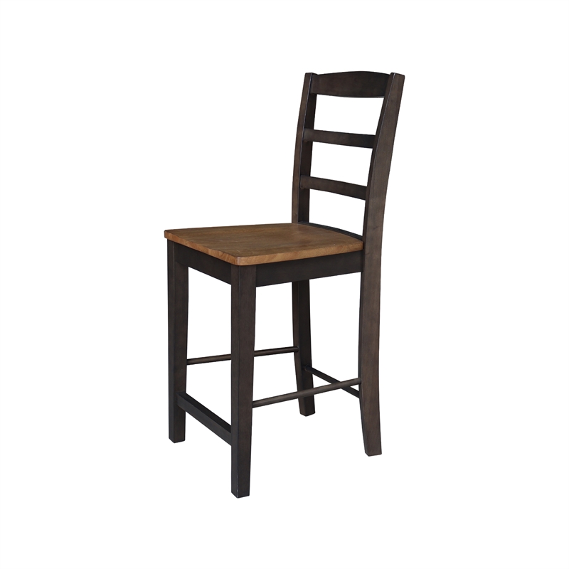 Solid Wood Madrid Counter Height Dining Stool - 24