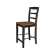 Solid Wood Madrid Counter Height Dining Stool - 24