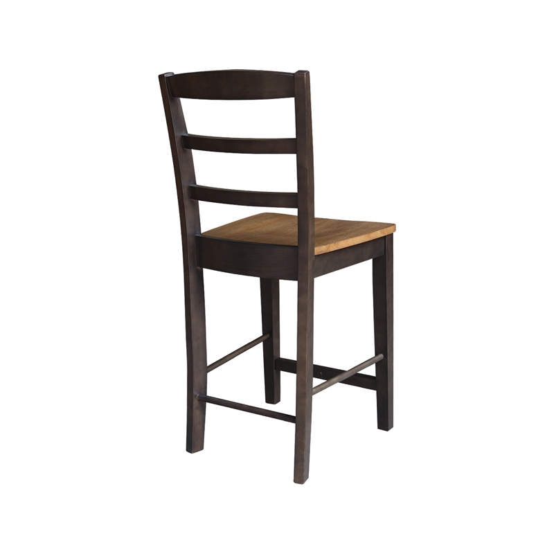 Solid Wood Madrid Counter Height Dining Stool - 24