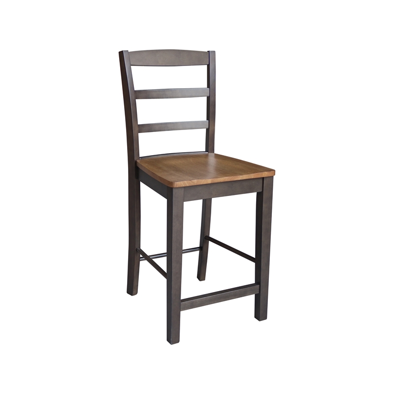 Solid Wood Madrid Counter Height Dining Stool - 24