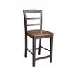 Solid Wood Madrid Counter Height Dining Stool - 24