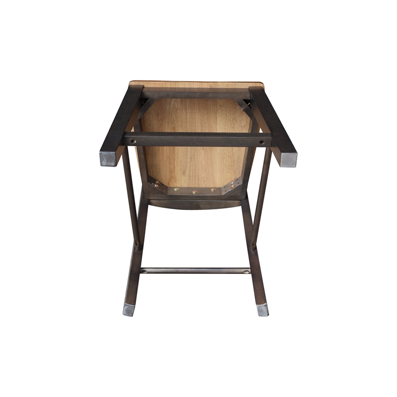 Solid Wood Madrid Counter Height Dining Stool - 24