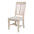 International Concepts Set of Two Benson Dining Chairs Unfinished