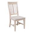 International Concepts Set of Two Benson Dining Chairs Unfinished