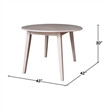 International Concepts Solid Wood 42