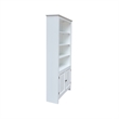 International Concepts Solid Wood Tall Shaker Bookcase - 72