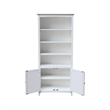 International Concepts Solid Wood Tall Shaker Bookcase - 72