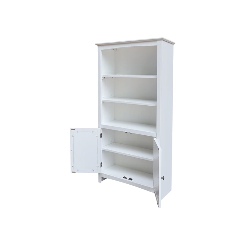 International Concepts Solid Wood Shaker Bookcase - 60