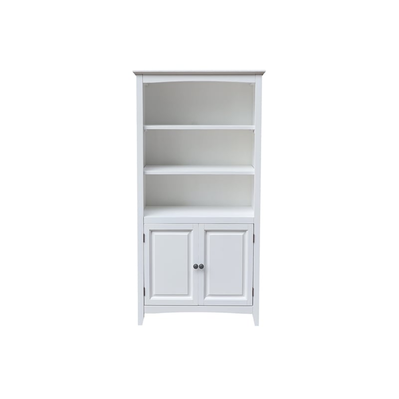 International Concepts Solid Wood Shaker Bookcase - 60