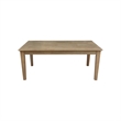 International Concepts Rectangular Solid Wood Shaker Coffee Table in Honey