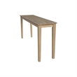 International Concepts Solid Wood Shaker Sofa Table in Honey