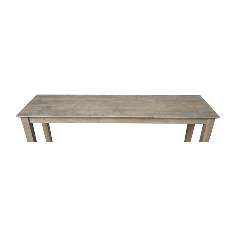 International Concepts Solid Wood Shaker Sofa Table in Honey