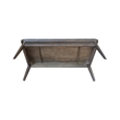 International Concepts Rectangular Haven Solid Wood Coffee Table in Coal