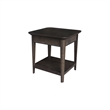 International Concepts Haven Solid Wood End Table in Coal
