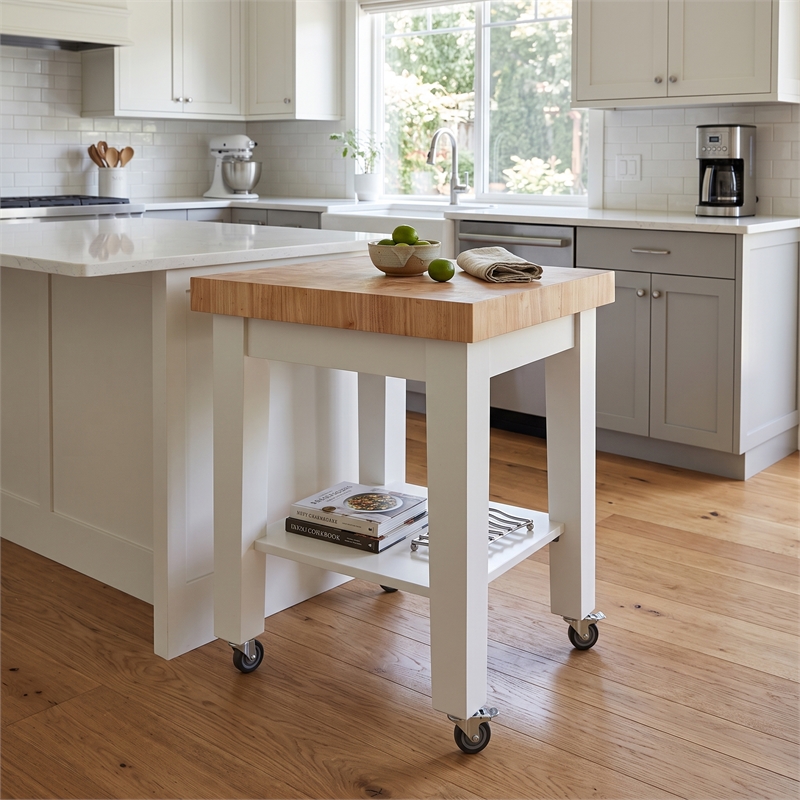 Solid Wood Kitchen Island