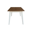 International Concepts Solid Wood 60