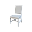 Solid Wood Traditional Dining Chair Set of 2 Chalk