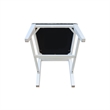 Solid Wood Traditional Dining Chair Set of 2 Chalk