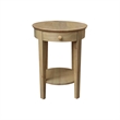 Solid Wood Phillips Accent Table with Drawer