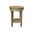 Solid Wood Phillips Accent Table with Drawer