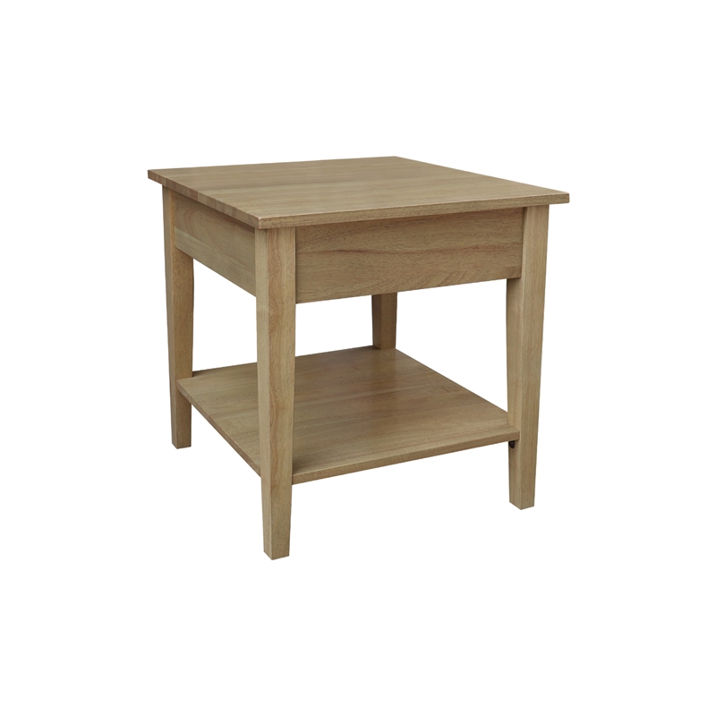 Solid Wood Spencer End Table