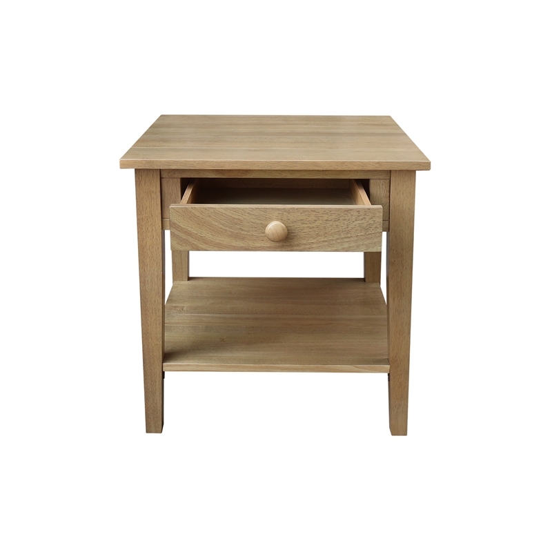 Solid Wood Spencer End Table
