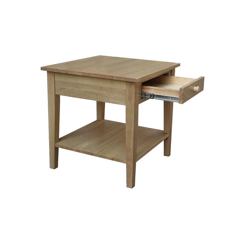 Solid Wood Spencer End Table