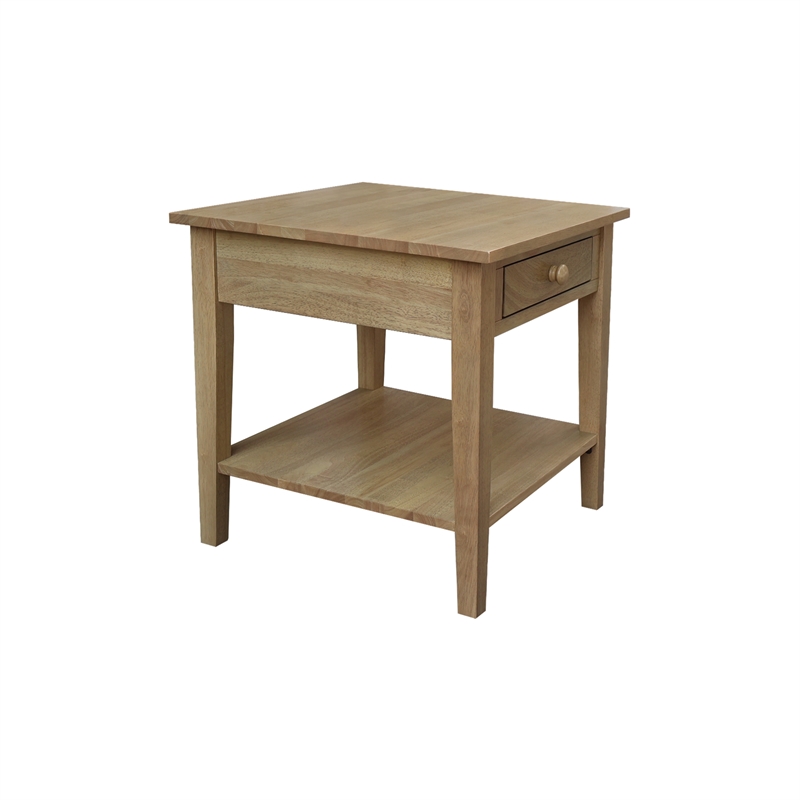 Solid Wood Spencer End Table