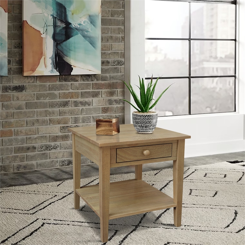 Solid Wood Spencer End Table