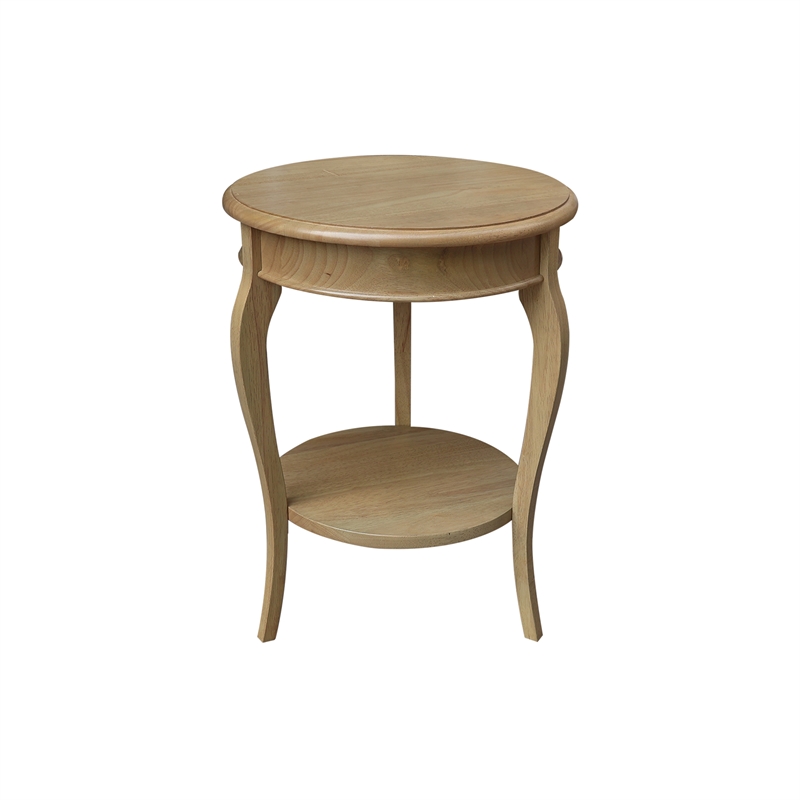 Solid Wood Cambria Round End Table
