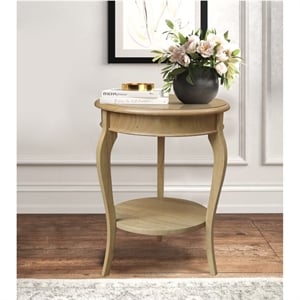 Solid Wood Cambria Round End Table