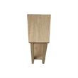 Solid Wood Keystone Accent Table Honey