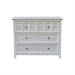 Nantucket Breeze Solid Wood Bedroom 4 Drawer Dresser