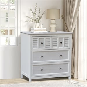Nantucket Breeze Solid Wood Bedroom 4 Drawer Dresser
