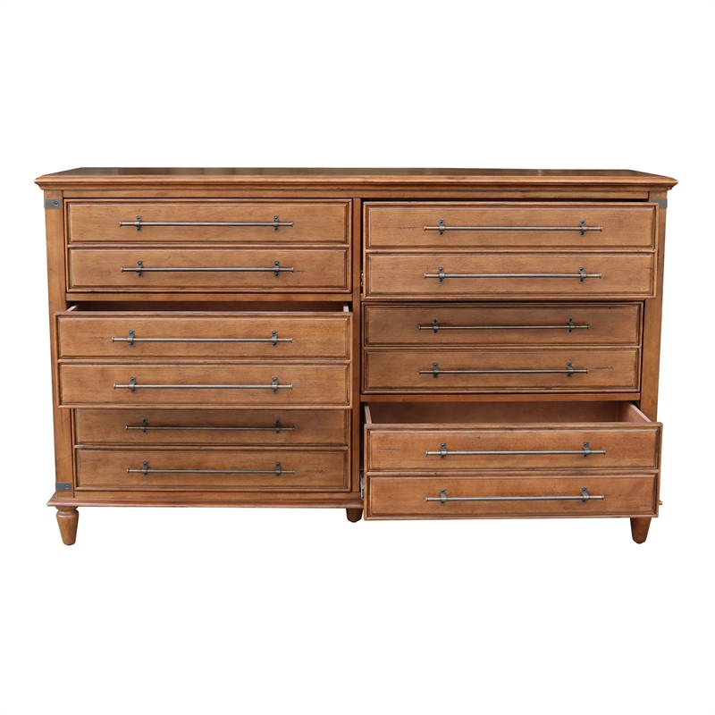 Willow Creek Solid Wood Bedroom 6 Drawer Dresser