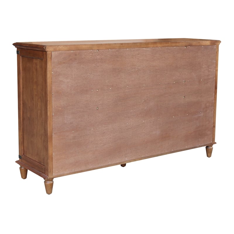 Willow Creek Solid Wood Bedroom 6 Drawer Dresser
