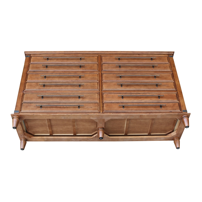 Willow Creek Solid Wood Bedroom 6 Drawer Dresser