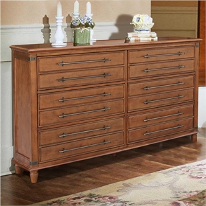 Willow Creek Solid Wood Bedroom 6 Drawer Dresser