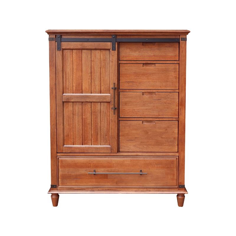 Willow Creek Solid Wood Bedroom 5 Drawer Dresser