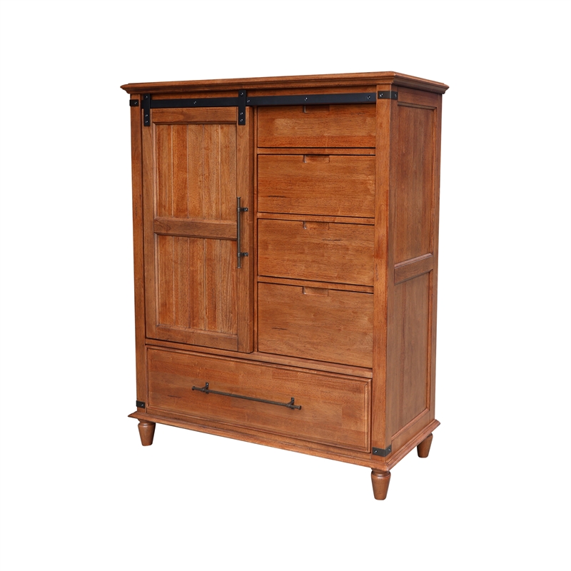 Willow Creek Solid Wood Bedroom 5 Drawer Dresser